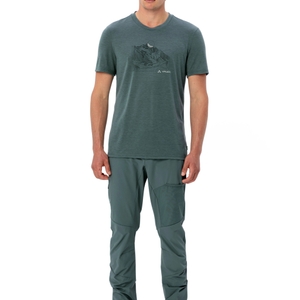 Vaude Herren Kurzarmshirt Funktionsshirt Outdoorshirt T-Shirt Tekoa III - Bild 2