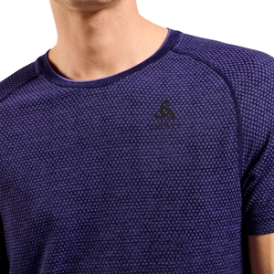 Odlo Herren Shirt Trainingsshirt Fitnessshirt Funktionsshirt Laufshirt Essentials Seamless - Bild 4