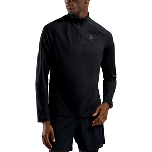 Odlo Herren Laufpullover Midlayer Funktionsshirt Halfzip Essentials Mid Layer - Bild 2