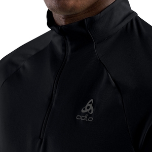 Odlo Herren Laufpullover Midlayer Funktionsshirt Halfzip Essentials Mid Layer - Bild 4
