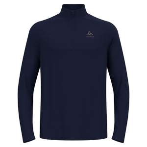Odlo Herren Laufpullover Midlayer Funktionsshirt Halfzip Essentials Mid Layer