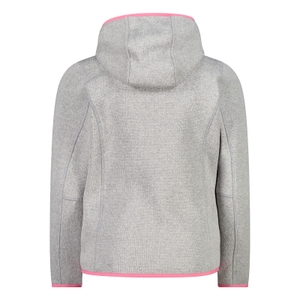 CMP Mädchen Jacke Fleecejacke Knit-Tech  Kid G Jacket Fix Hood - Bild 2