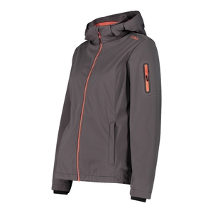 CMP Damen Softshelljacke Outdoorjacke Woman Jacket Zip Hood  - Bild 1