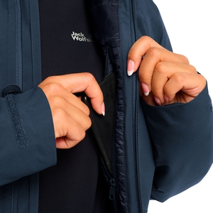 Jack Wolfskin Damen Regenjacke Outdoorjacke Jacke Heidelstein Ins Jacket W - Bild 4 Jack Wolfskin Damen Regenjacke Outdoorjacke Jacke Heidelstein Ins Jacket W - Bild 4