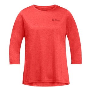 Jack Wolfskin Damen Outdoorshirt ¾ Arm Shirt Funktionsshirt Crosstrail 3/4 T W