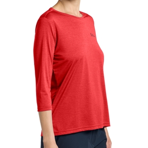 Jack Wolfskin Damen Outdoorshirt ¾ Arm Shirt Funktionsshirt Crosstrail 3/4 T W - Bild 3
