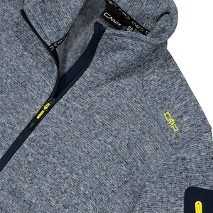 CMP Herren Fleecejacke Outdoorjacke Wanderjacke Midlayer Man Jacket Knit-Tech - Bild 4