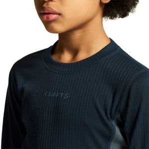 CRAFT Kinder Skiunterwäsche Set Thermounterwäsche Core Dry Baselayer Set Junior - Bild 5