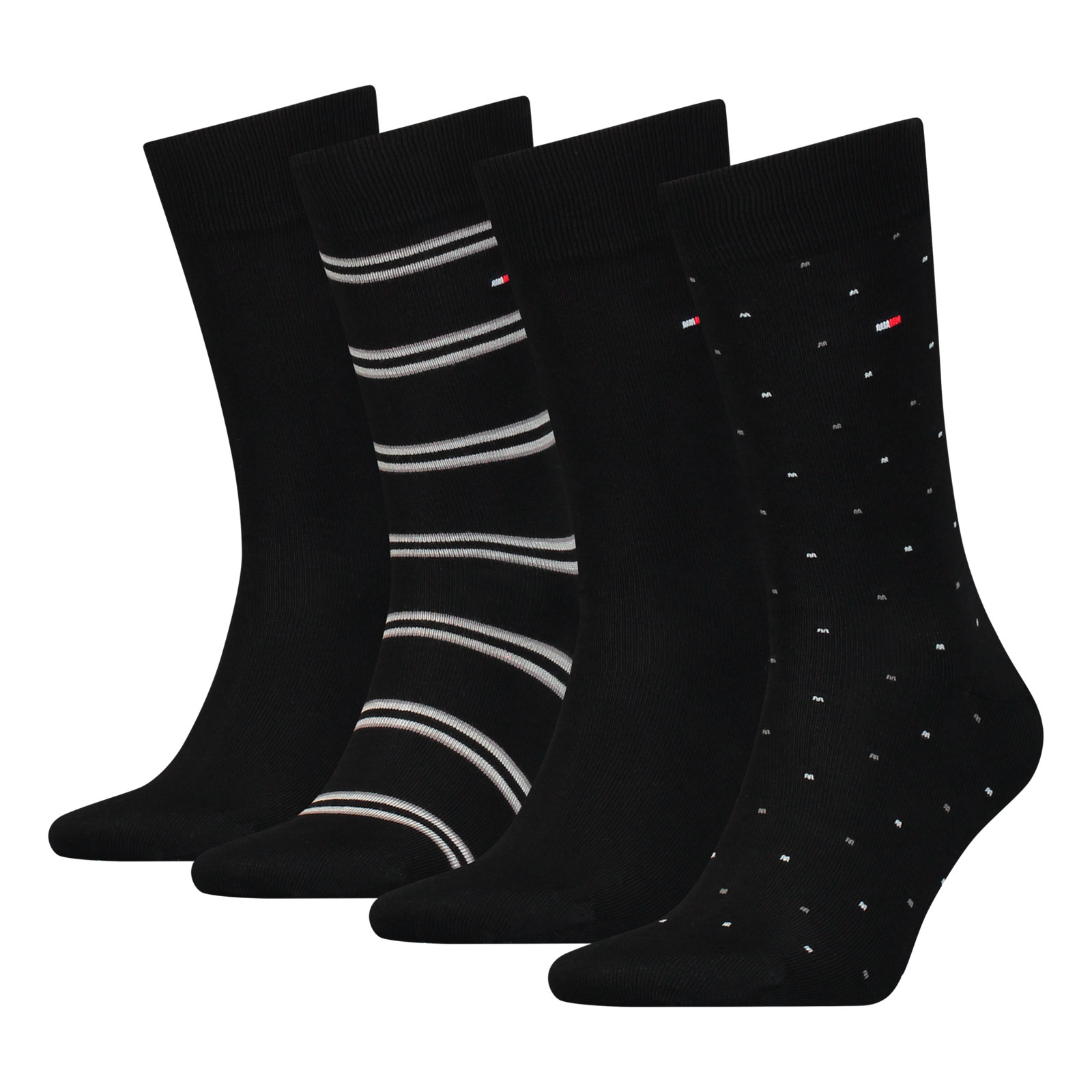 4 Paar Tommy Hilfiger Herren Business Socken Geschenkbox | Bonvenon Webshop | Lange Socken