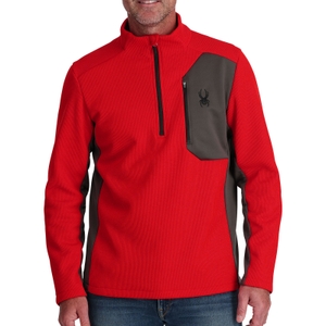 Spyder Herren Skipullover Pullover Fleecepullover Midlayer Bandit Half Zip - Bild 1