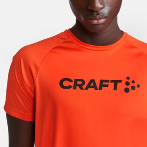 Craft Herren T-Shirt Kurzarmshirt Sportshirt Trainingsshirt Core Unify Logo Tee - Bild 3