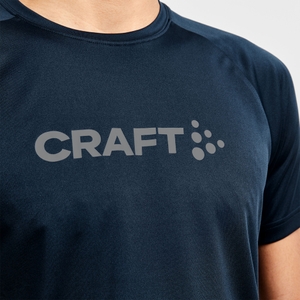 Craft Herren T-Shirt Kurzarmshirt Sportshirt Trainingsshirt Core Unify Logo Tee - Bild 7 Craft Herren T-Shirt Kurzarmshirt Sportshirt Trainingsshirt Core Unify Logo Tee - Bild 7