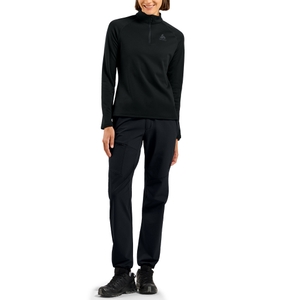 ODLO Damen Pullover Skipullover Langarmshirt Midlayer Halfzip Besso - Bild 2 ODLO Damen Pullover Skipullover Langarmshirt Midlayer Halfzip Besso - Bild 2