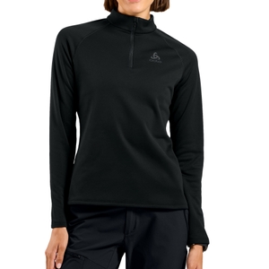 ODLO Damen Pullover Skipullover Langarmshirt Midlayer Halfzip Besso - Bild 3 ODLO Damen Pullover Skipullover Langarmshirt Midlayer Halfzip Besso - Bild 3