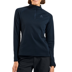 ODLO Damen Pullover Skipullover Langarmshirt Midlayer Halfzip Besso - Bild 3 ODLO Damen Pullover Skipullover Langarmshirt Midlayer Halfzip Besso - Bild 3