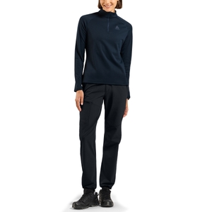ODLO Damen Pullover Skipullover Langarmshirt Midlayer Halfzip Besso - Bild 2 ODLO Damen Pullover Skipullover Langarmshirt Midlayer Halfzip Besso - Bild 2