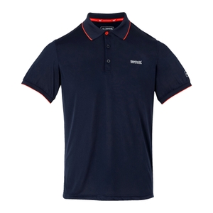 -3V8 navy / tangerine tango solid
