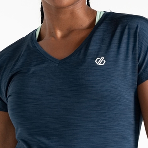 Dare2B Damen Tech-T-Shirt Funktionsshirt Kurzarmshirt Vigilant Active T-Shirt - Bild 5