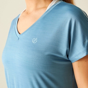 Dare2B Damen Tech-T-Shirt Funktionsshirt Kurzarmshirt Vigilant Active T-Shirt - Bild 5