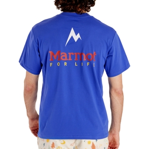 Marmot Herren Kurzarmshirt Sportshirt Trainingsshirt Marmot for Life SS T-Shirt - Bild 3
