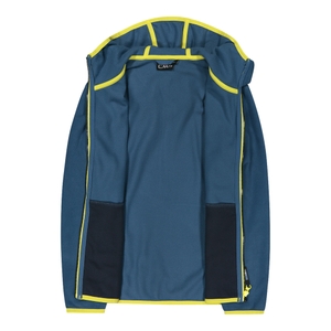 CMP Jungen Jacke Fleecejacke Midlayerjacke Kid Jacket Fix Hood - Bild 2