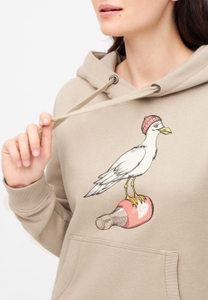 Derbe Damen Hoodie Sweater Kapuzenpullover Kapuzensweatshirt Sturmmöwin - Bild 2