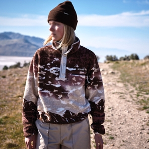 Columbia Damen Pullover Fleecepullover Helvetia™ II Printed Cropped Half Snap - Bild 4 Columbia Damen Pullover Fleecepullover Helvetia™ II Printed Cropped Half Snap - Bild 4