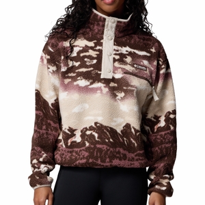 Columbia Damen Pullover Fleecepullover Helvetia™ II Printed Cropped Half Snap - Bild 2 Columbia Damen Pullover Fleecepullover Helvetia™ II Printed Cropped Half Snap - Bild 2