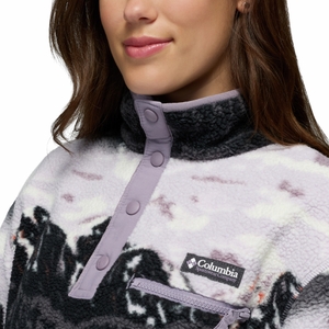 Columbia Damen Pullover Fleecepullover Helvetia™ II Printed Cropped Half Snap - Bild 5 Columbia Damen Pullover Fleecepullover Helvetia™ II Printed Cropped Half Snap - Bild 5