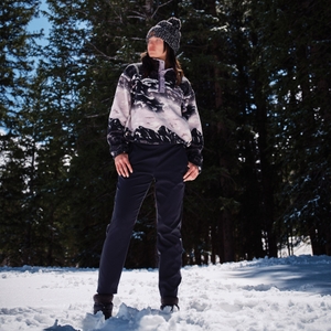 Columbia Damen Pullover Fleecepullover Helvetia™ II Printed Cropped Half Snap - Bild 4 Columbia Damen Pullover Fleecepullover Helvetia™ II Printed Cropped Half Snap - Bild 4