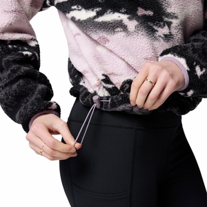 Columbia Damen Pullover Fleecepullover Helvetia™ II Printed Cropped Half Snap - Bild 6 Columbia Damen Pullover Fleecepullover Helvetia™ II Printed Cropped Half Snap - Bild 6