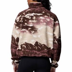 Columbia Damen Pullover Fleecepullover Helvetia™ II Printed Cropped Half Snap - Bild 3 Columbia Damen Pullover Fleecepullover Helvetia™ II Printed Cropped Half Snap - Bild 3