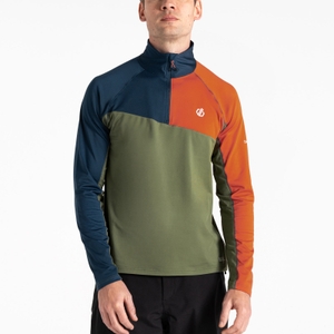 Dare2B Herren Midlayer Sweatshirt Half-Zip Dignify III Core-Stretch-Midlayer - Bild 3
