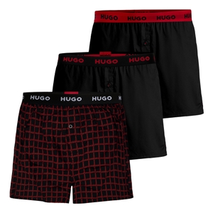 -962 black/red/black print