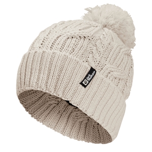 Jack Wolfskin Damen Mütze Strickmütze Pompom Beanie - Bild 1 Jack Wolfskin Damen Mütze Strickmütze Pompom Beanie - Bild 1