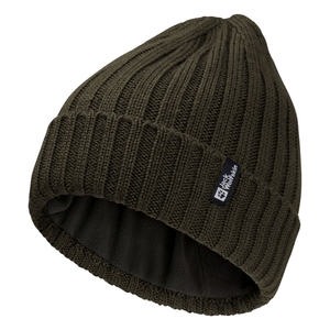 Jack Wolfskin Damen Herren Unisex Mütze Strickmütze Rib Knit Beanie - Bild 1