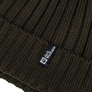 Jack Wolfskin Damen Herren Unisex Mütze Strickmütze Rib Knit Beanie - Bild 2