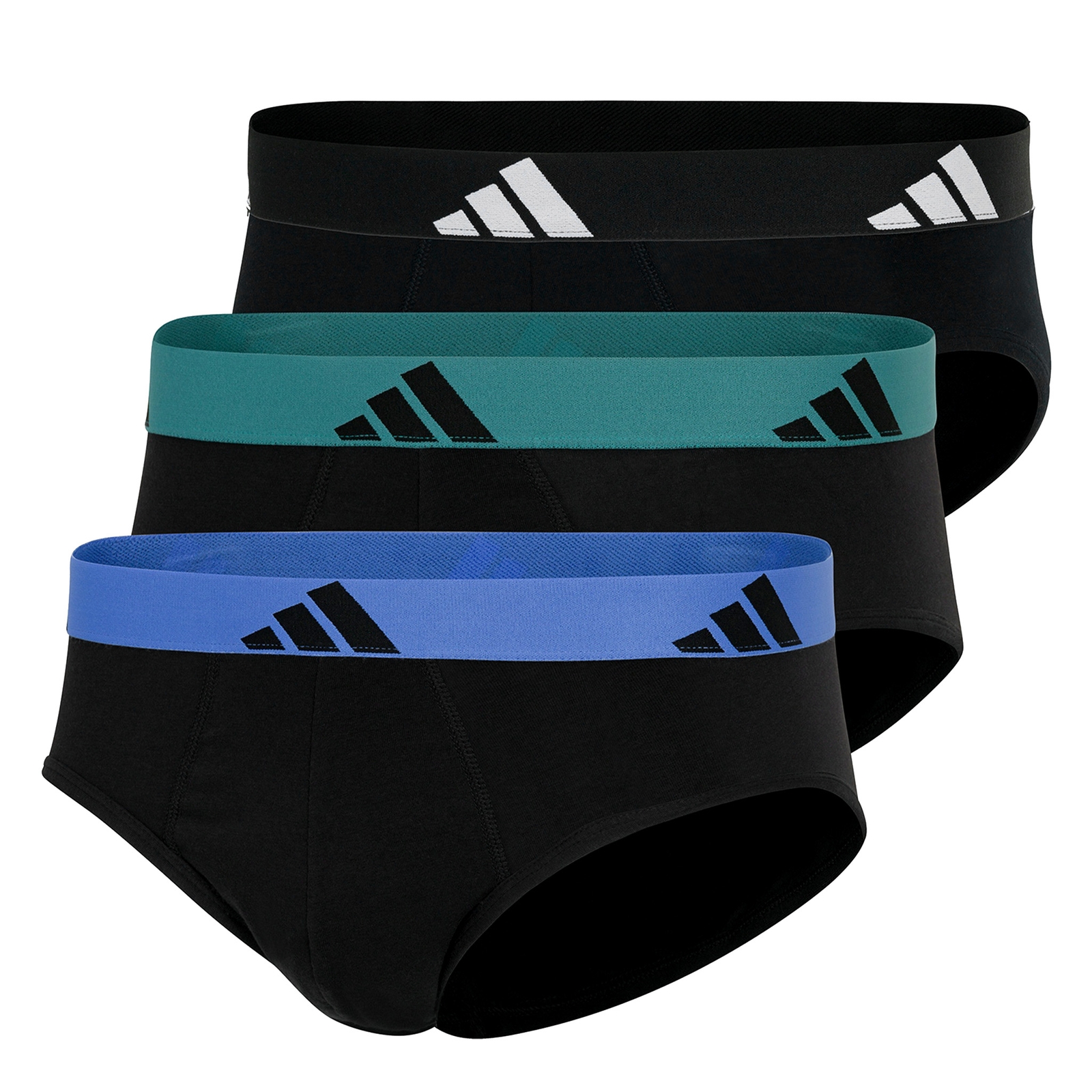 3er Pack Adidas Herren Brief Slip Unterhose Active Flex Cotton 3er Pack Adidas Herren Brief Slip Unterhose Active Flex Cotton