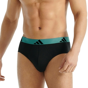 3er Pack Adidas Herren Brief Slip Unterhose Active Flex Cotton - Bild 1 3er Pack Adidas Herren Brief Slip Unterhose Active Flex Cotton - Bild 1