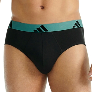 3er Pack Adidas Herren Brief Slip Unterhose Active Flex Cotton - Bild 2 3er Pack Adidas Herren Brief Slip Unterhose Active Flex Cotton - Bild 2