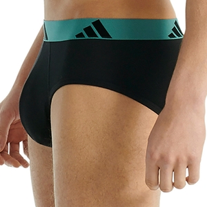 3er Pack Adidas Herren Brief Slip Unterhose Active Flex Cotton - Bild 3 3er Pack Adidas Herren Brief Slip Unterhose Active Flex Cotton - Bild 3