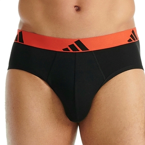 3er Pack Adidas Herren Brief Slip Unterhose Active Flex Cotton - Bild 2 3er Pack Adidas Herren Brief Slip Unterhose Active Flex Cotton - Bild 2