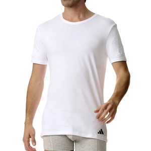 2er Pack Adidas Herren Shirt Unterziehshirt Crew Neck T-Shirt Active Flex Cotton - Bild 1