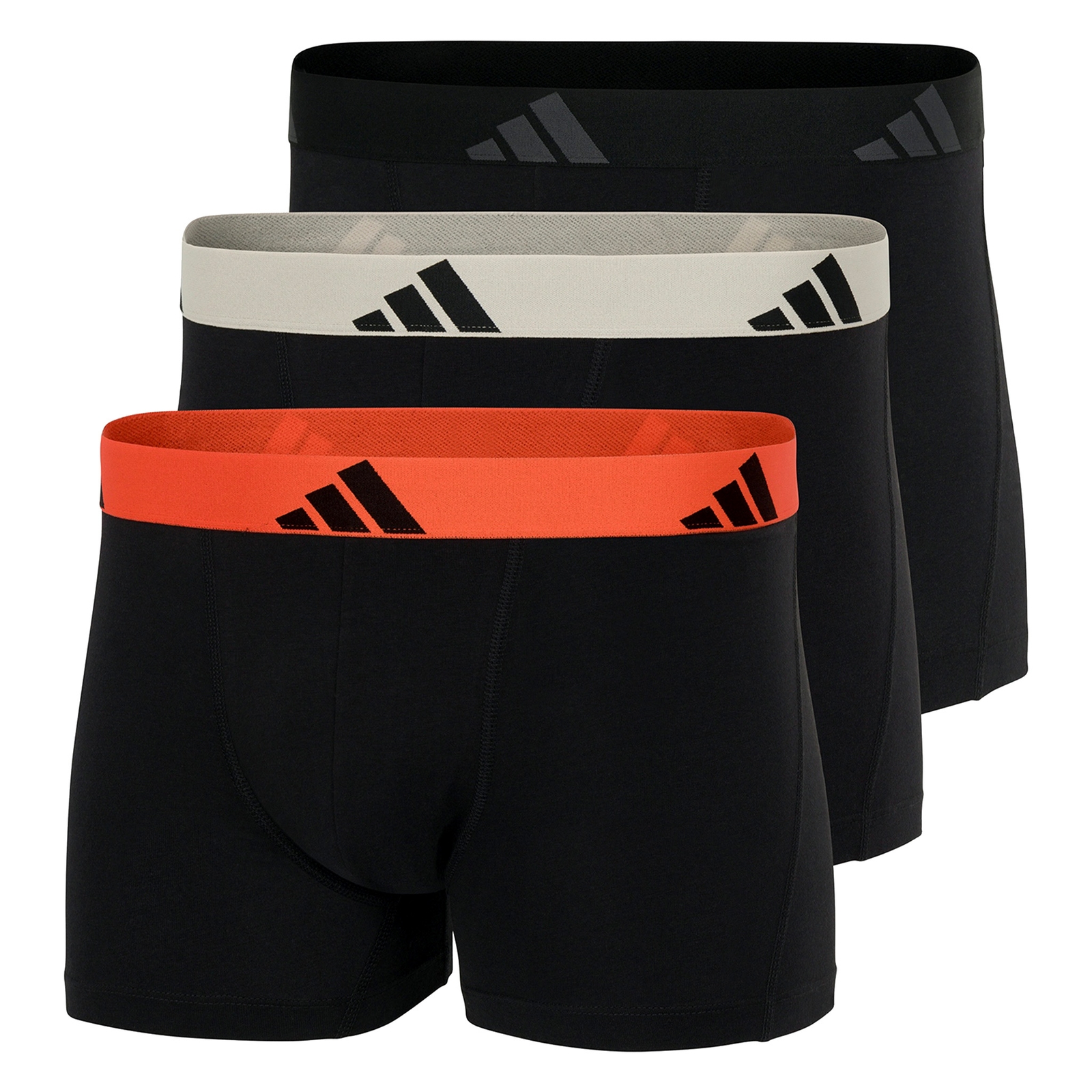 3er Pack Adidas Herren Trunk Boxershorts Unterhosen Active Flex Cotton 3er Pack Adidas Herren Trunk Boxershorts Unterhosen Active Flex Cotton