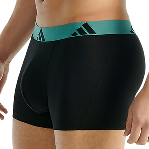 3er Pack Adidas Herren Trunk Boxershorts Unterhosen Active Flex Cotton - Bild 2 3er Pack Adidas Herren Trunk Boxershorts Unterhosen Active Flex Cotton - Bild 2