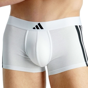 2er Pack Adidas Herren Trunk Boxershorts Unterhosen Active Flex Cotton-3 Stripes - Bild 1