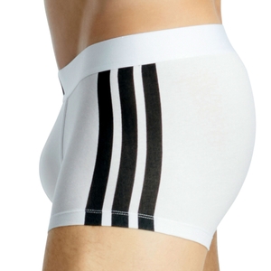 2er Pack Adidas Herren Trunk Boxershorts Unterhosen Active Flex Cotton-3 Stripes - Bild 2
