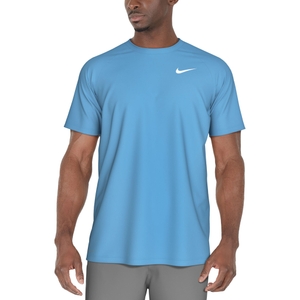 NIKE Herren Schwimmshirt Badeshirt UV-Shirt Surfshirt Short Sleeve Hydroguard - Bild 3