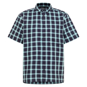 -T0003 check dark navy