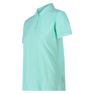 CMP Damen Funktionsshirt Outdoorshirt Poloshirt Stretch-Piqué Woman Polo - Bild 1